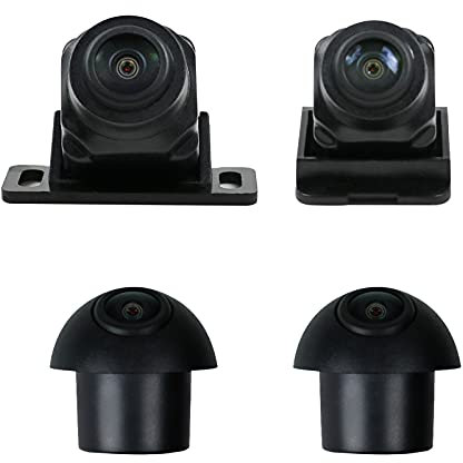 YUNTX Caméra de recul panoramique Système de stationnement à 360 degrés, caméra de Voiture Automatique Caméra arrière étanche