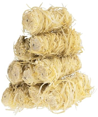 Happyyami 32piezas Bobina De Fuego Naturales De Madera para Barbacoas De Camping Encendedor De Fogata Kit para Encender Fuego De Leña para Exteriores