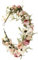 tocado de flores, diadema con corona de flores | Corona floral de boda,Decoración de fiestas festivas, guirnalda de corona de flores artificiales ajustable, accesorio para fotos para mujeres y niñas