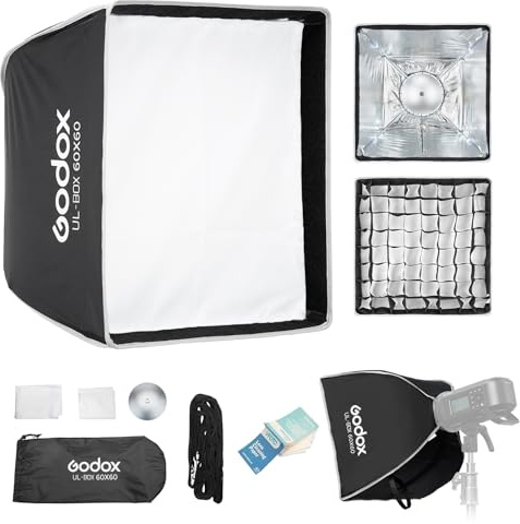 Godox UL-BOX-60 Square Rectangular Softbox 60x60cm Quick Switch SoftBox
