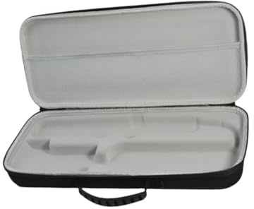Gcljlmy Bolsa organizadora para plancha de pelo, bolsa de transporte de viaje, bolsa de transporte compacta, fácil protección, bolsa de viaje para plancha de pelo, bolsa de almacenamiento dura