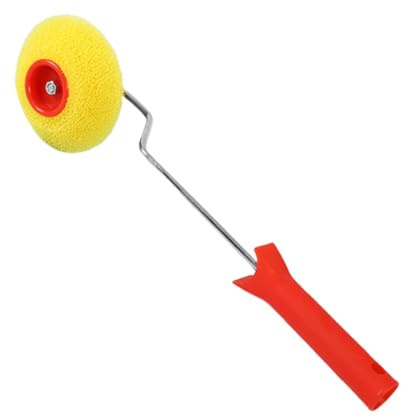 Rullo in spugna per pittura ad angolo strutturato 9,94 x 37,5 cm strumento manuale per pittura angolare per pittura murale domestica