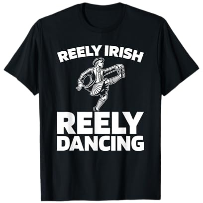 Irlandesa Baile Céili Tradicional - Bailarín Irlanda Danza Camiseta