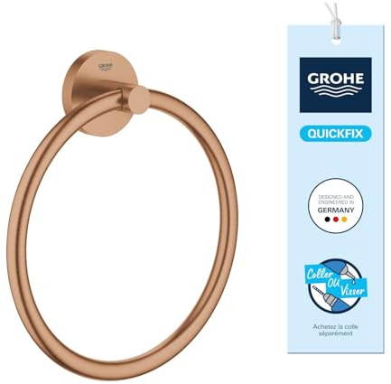 GROHE Start Towel Ring, Brushed Bronze, 41174DL0