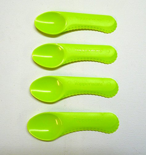 Tupperware - Cucchiaio da cucina per kiwi, 4 pezzi, verde