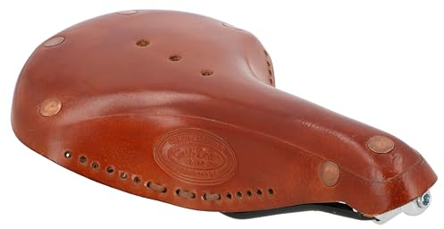 Gusti Sadel läder – Eloi M. Cykelsadel lädersadel vintage retro sadel cykel brun äkta läder