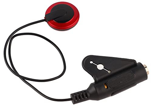 Joyzan Contact Microphone Mic Pickups, Guitar Pickup Transducer for Ukulele Clear Sound Amplification Adjustable Sensitivity Guitars Violins Reproduction Acoustic Musical Instruments Accessories
