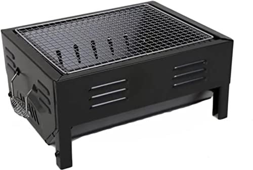 Parrilla de Gas Barbacoa portátil Parrilla de carbón Parrillas pequeñas para Barbacoa al Aire Libre Camping Picnics Estufa de Barbacoa Kit de Herramientas para Hornear con sartén