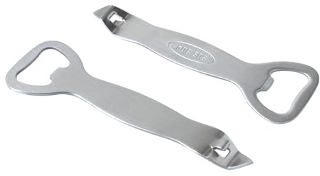 2PCS Bottle Opener, Tivnhuils Can Punch Opener, 304-Stainless Steel Beer Opener for Home and Bar