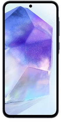 Samsung Galaxy A55 5G, Clear Cover inclusa, Smartphone Android 14, Display FHD+ Super AMOLED 6.6”, 8GB RAM e 128GB di memoria interna espandibile, Batteria 5.000 mAh, Awesome Navy [Versione Italiana]