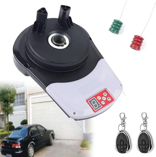 FBJAMZ Ouvre-Porte roulante Automatique, ouvre-Porte de Garage Intelligent, Moteur de Levage électronique pour Porte roulante, pour entrepôts et magasins