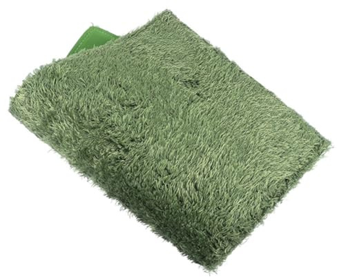 HIAKDOFT Snake Bedding Reptile Substrate Decorative Carpet Artificial Grass Mats for Turtle Tortoise Outdoor Enclosure