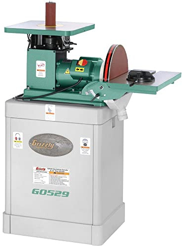 Grizzly Industrial G0529-1 HP Oscillating Spindle/12 Disc Sander