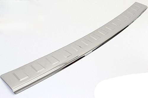 Recambo | Protector de Parachoques trasero | Compatible con Opel Zafira B | 2005-2014 | Acero Inoxidable Cromado | Protección borde de carga