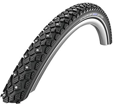 Schwalbe Unisex – Erwachsene Reifen, Schwarz, Winter K-Guard, TwinSkin 42-622-TwinSkin