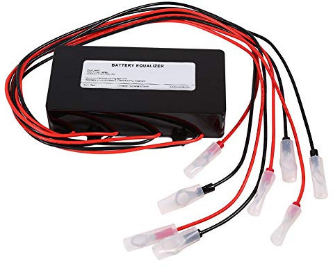 Roberee 48V Batterie Equalizer, Solar Batterie Balancer Blei-Säure-Batterien Equalizer Tandem-Solarzellen Regler HA02 Ladegerät Neues Batterieschutzgerät für Auto-Marine-Motorrad-Batteriepack
