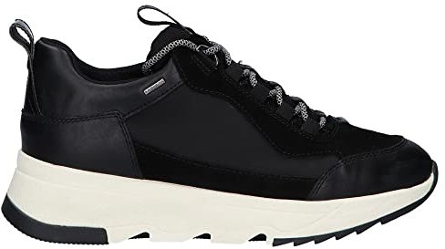 Geox D Falena B Abx C, Sneakers para Mujer, Negro (Black), 37 EU