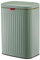 Smartbin 7L Carbon Steel Trash Can Door Compost Bin Wall Mounted 2 Ways Sliding Lid Compost Bin Countertop Kitchen Hanging Cabinet Door Trash Bin Metal Garbage Bin Kitchen Bin Green