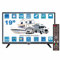 Unispectra ® 19 pollici TV 12V 220V con digitale Terrestre H.265 e SAT. TV 12 Volt per camper, caravan, campeggio, camion, barca, tv piccola da cucina, televisore camera da letto