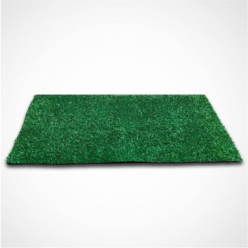 Alfombra de Césped Artificial TUFFTING para Exterior e Interior – Verde Realista, Resistentes al Agua y UV – Ideal para Terraza, Jardín, Balcón y Piscina – Fácil Instalación (133x200cm)