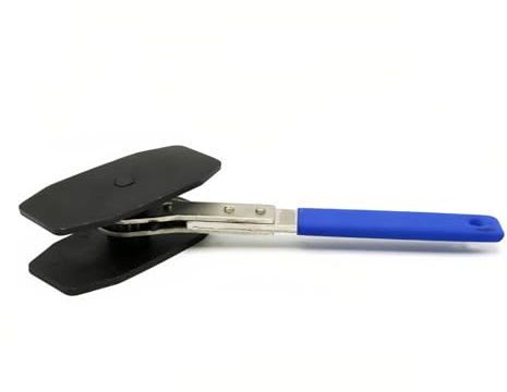 Pistón de Freno de Trinquete,Herramienta de Prensa de Pinza de Freno de 360 Grados con Función de Trinquete,Llave Compresor Pistón,Accesorios Prensa para Reparación de Coche,Azul