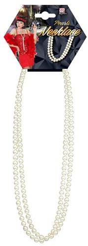 Widmann 5019M pärlhalsband, vit, 70 cm