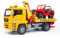 bruder 02750 - Man TGA Abschlepp-LKW mit Geländewagen - 1:16 Abschleppwagen, Abschlepper, Fahrzeug, LKW, Auto, Jeep, Werkstatt, Geländewagen