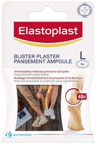 Elastoplast Blister Large Plasters - Pack of 5 Plasters