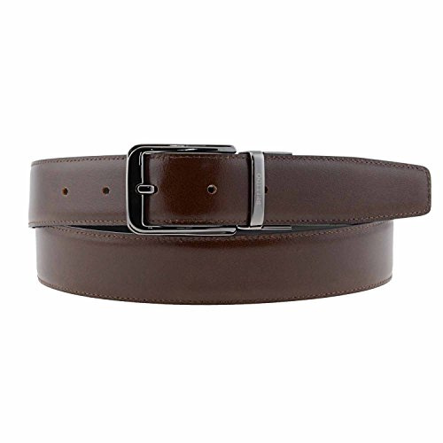 MIGUEL BELLIDO Cinturón reversible Talla: 110 Color: NEGRO/MARRON