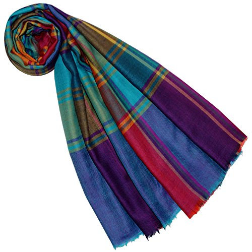 Lorenzo Cana - Damenschal Schaltuch 100% Kaschmir Kaschmirschal Bunt 7836077