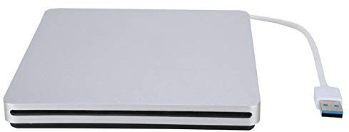 Taidda Grabadora de Unidades de DVD externas, Ahorro de energía Transmisión de Datos USB 3.0 Controlador Externo de grabadora de CD con DVD para Mac/Windows