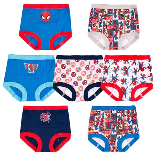 Superhero 7PK-10PK Potty Training Pants with Success Chart & Stickers with Spiderman, Hulk & more sizes 18M, 2T, 3T, 4T