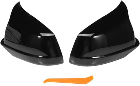 Außenspiegelkappen Seitenspiegel Abdeckung Rückspiegel Abdeckung Spiegel Gehäuse Verkleidung links und rechts für 5er F10 F11 520d 530d 525d 535i 2010 2011 2012 2013