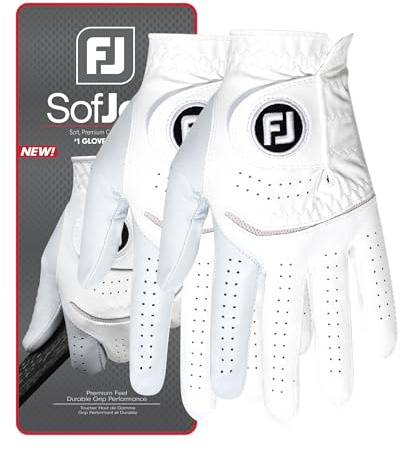 FootJoy SofJoy - Guantes de Golf para Hombre (2 Unidades)