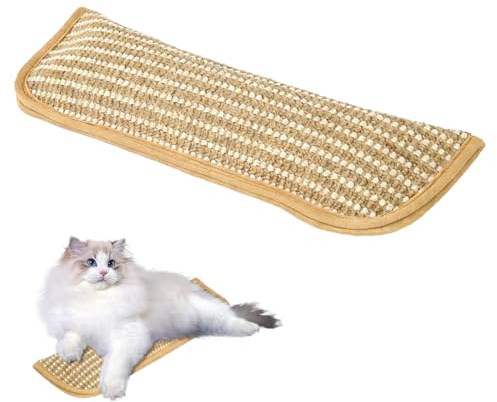 Zykra Juguete de hierba gatera, juguete para gatos con hierba gatera, juguete de hierba gatera para gatos domésticos y gatitos, sisal natural para gatitos, juego interactivo y masticación, grande