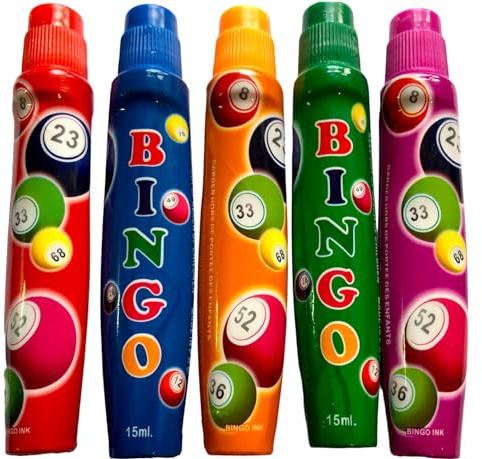 15ml Slimline Bingo Dabbers Pack of 5