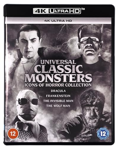 Universal Classic Monsters: Icons of Horror Collection [4K Ultra-HD] [] [Blu-ray] [2021] [Region Free]