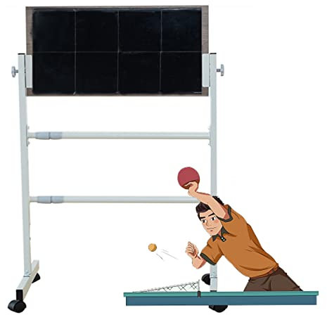 Bordtennis återboundbräda Inomhus Utomhus Rebound Board För Pingisbord, Fristående Bordtennis Return Board Rebounder, Självträningsutrustning, Lätt Att Installera