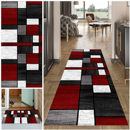 MXOUAJ Tapis Antidérapant Lavable Cuisine 40 x 60 cm Couloir pour Evier en Caoutchouc