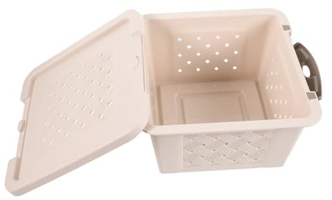 Hohopeti Breathable Plastic Hamster Carrier Box Large Capacity Small Animal Transport Cage for Hamsters Rats Hedgehogs Rabbits Chinchillas with Ventilation Pet Travel Storage Container