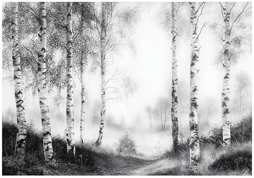 WallArena Non-Woven Fototapet hav – 400x280 cm – Fototapet 3D Effekt För Vardagsrum Och Sovrum – Modern Väggtapet I Vlies, Inkl. Lim – Landskap, strand, solnedgång, natur