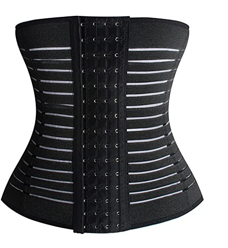LYGXWJFC Cintura da Uomo per Allenamento in Vita Trimmer Cintura per Il Controllo della Pancia Shapewear Corsetto Cintura di Supporto Lombare Fitness Corpo Dimagrante