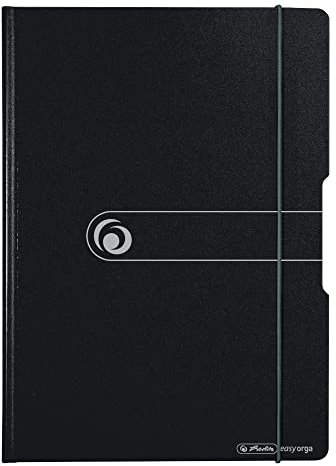 Herlitz 11217221 Klemmbrettmappe PF A4 schwarz (Klemmbrettmappe A4, schwarz, 1)