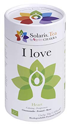 I love BIO Tee - Be Better CHAKRA Yoga by Kerstin Linnartz, 15x biologisch abbaubare Teebeutel, (1 x 30 g)