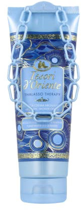 Tesori d'Oriente - Doccia Crema Thalasso Therapy con Estratto di Acqua delle Isole Fiji e Alga Marina, Deterge la Pelle e Dona Freschezza e Idratazione, 250ml