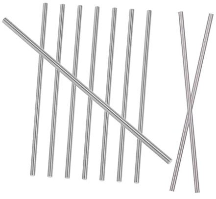 Artibetter Spilli in Acciaio Inossidabile Facili da Installare 10 Pezzi per Bloccaggio Maglieria e Uncinetto, Resistenti all’Usura per Pannelli da Parete e Tavola di Bloccaggio