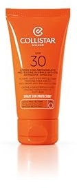 Collistar Crema Viso, Collo Abbronzante Protezione Globale Anti-età, macchie solari e rughe SPF 30, Ottimo per pelli mature, Con Vitamina E, 50 ml