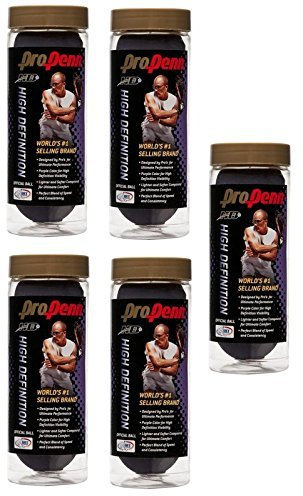 Penn Purple PRO HD Racquetball 3/CN (Five cans)