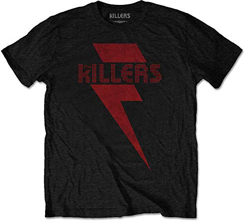 ROCKOFF T-Shirt # XXL Black Unisex # Red Bolt