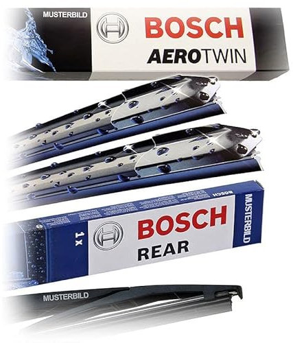 Set Bosch Wischer Wischerblatt Wischerblätter Scheibenwischer Scheibenwischerblätter Aerotwin AM466S + Heckwischer Heckwischerblatt Heckscheibenwischer H304